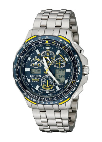 Blue Angels Skyhawk A-T Citizen Watch JY0050-55L