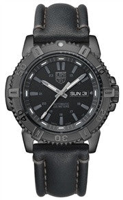 Blackout Modern Mariner Automatic 6500 Series Luminox Watch - A.6501.BO