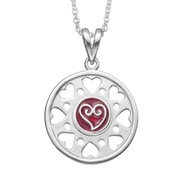 KP076 - Pendant Open Hearts Pendant