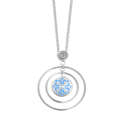 KP079 - Concentric Circles Pendant