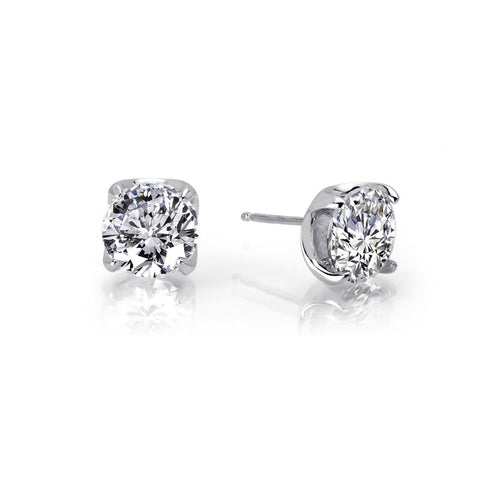 Round 3.5 Ctw Stud Earrings - Lafonn E0104CLP00